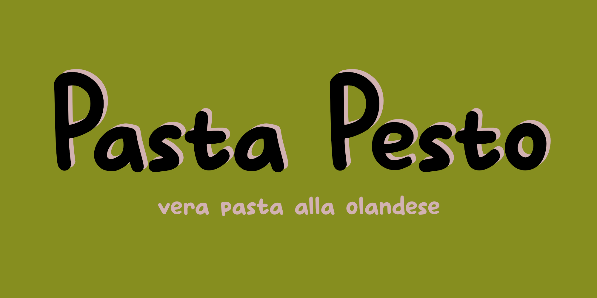 Pasta Pesto